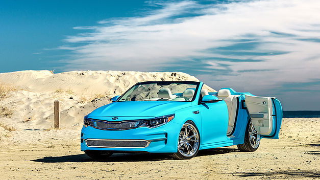 Kia toont open Optima op de SEMA Show