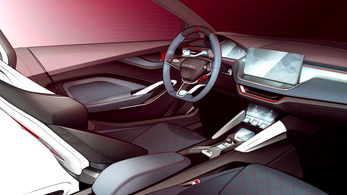 Video: Skoda Vision S toont interieur