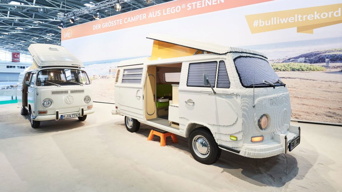 Ce camping-car plus vrai que nature est fait en… Lego !