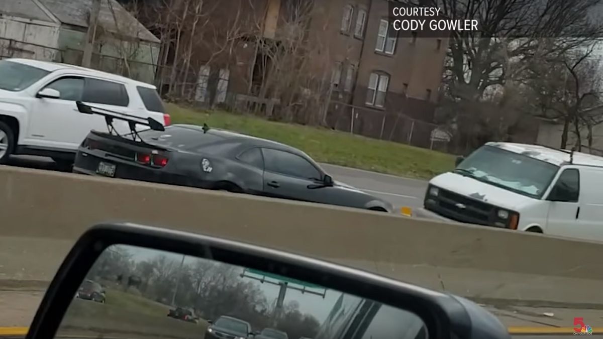 Un accident avec un conducteur fantôme filmé