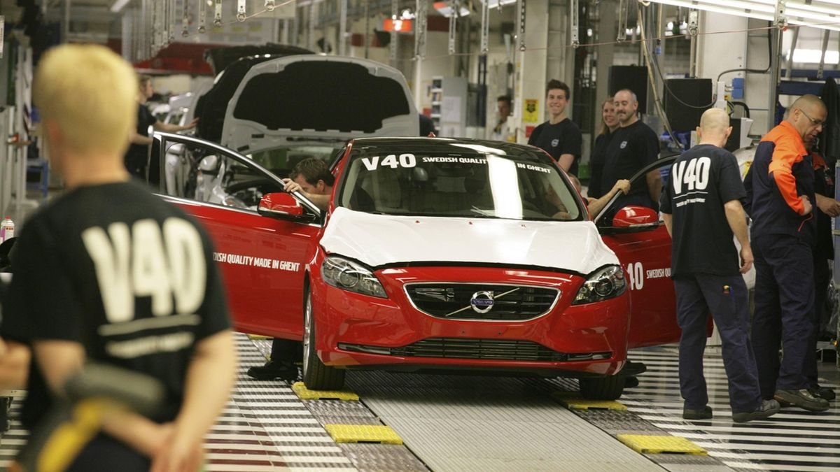 Volvo Gent staakt productie V40