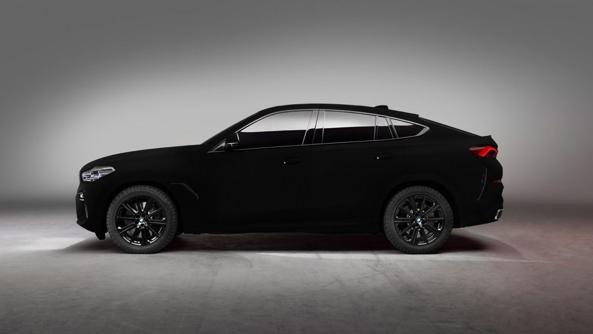 BMW X6 VantaBlack : Noir c’est noir !