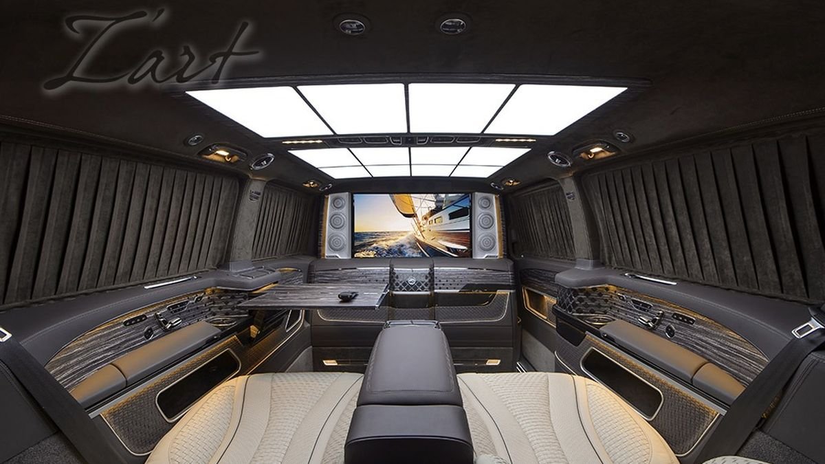 Zart Mercedes V-klasse: De ultieme VIP-shuttle?