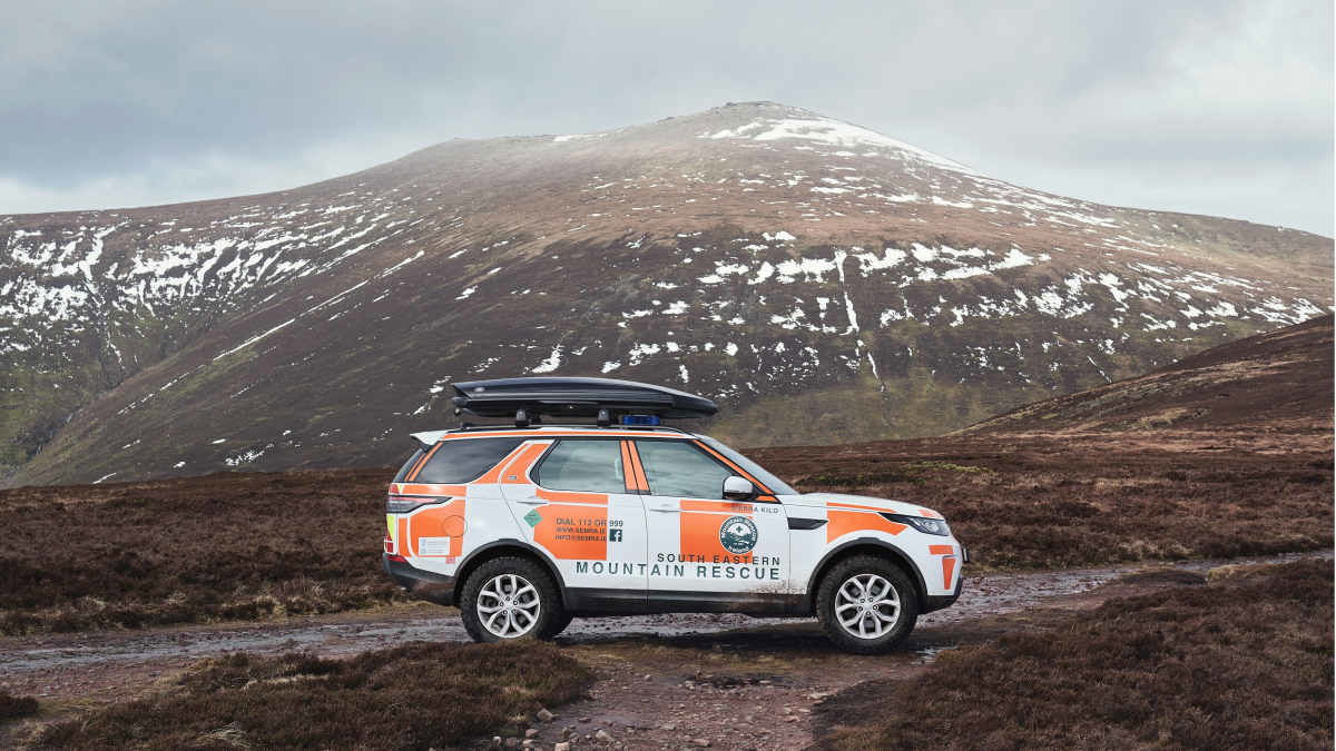 Land Rover Discovery voor reddingsoperaties