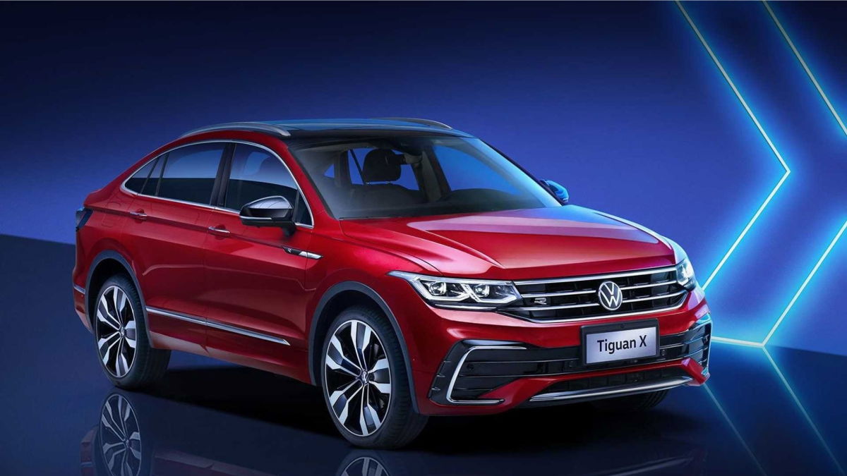 Volkswagen Tiguan X: een SUV Coupé bestemd voor de Chinese markt