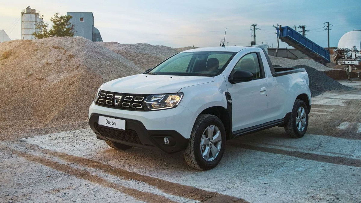 De Dacia Duster krijgt er een pick-up variant bij