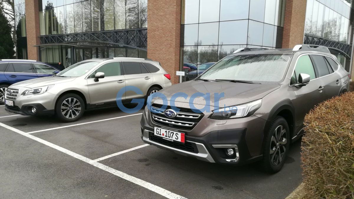 SCOOP: de nieuwe Subaru Outback in België betrapt