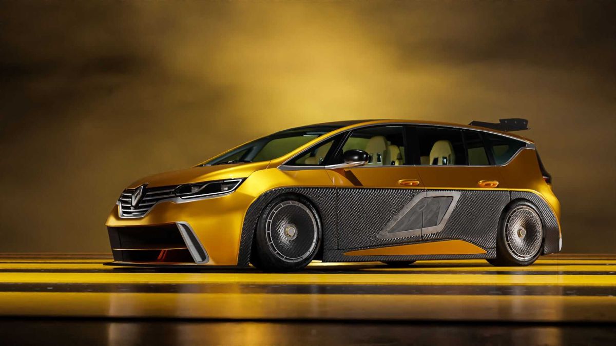 Een Renault Espace F1 anno 2021