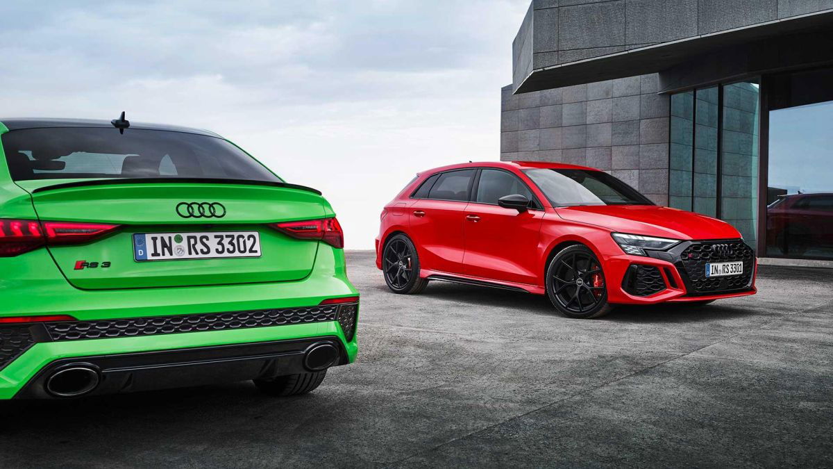 Nieuwe Audi RS3: hetzelfde vermogen maar sneller