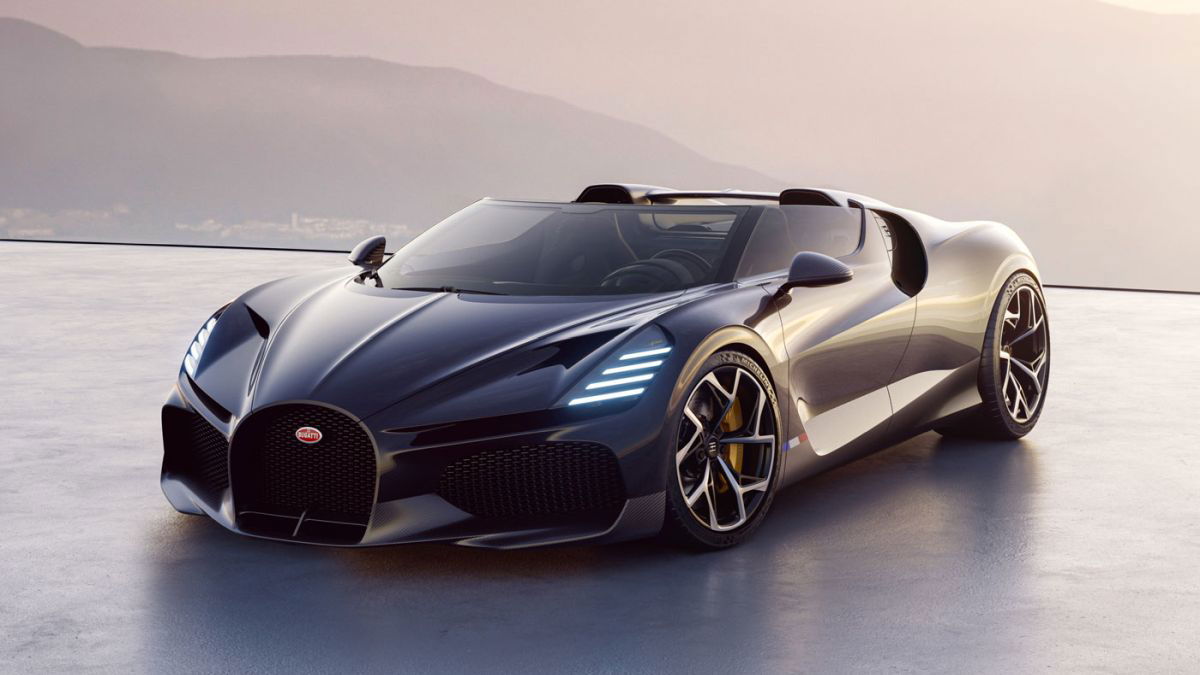 Bugatti Mistral: passend afscheid van de W16
