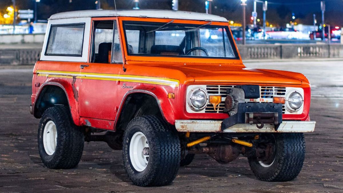 Le Ford Bronco de Gilles Villeneuve aux enchères