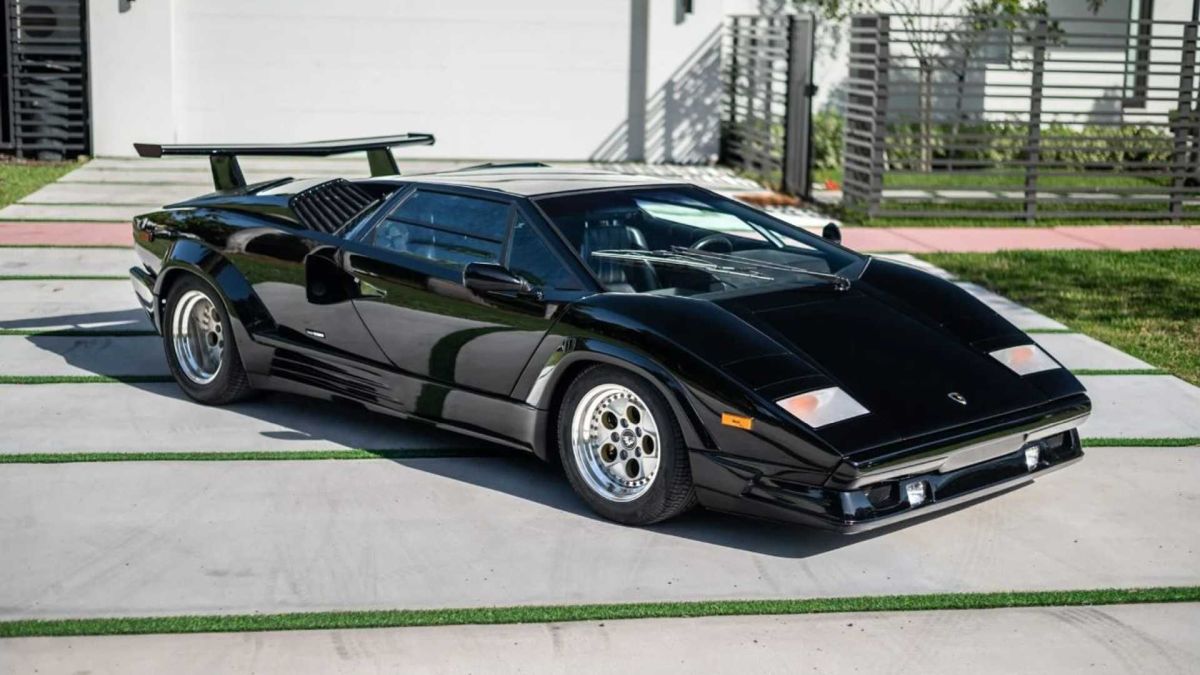 Plus d’un demi-million d’euros pour la Countach de Rod Stewart