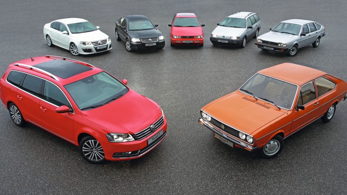 Volkswagen Passat viert vijftigste verjaardag