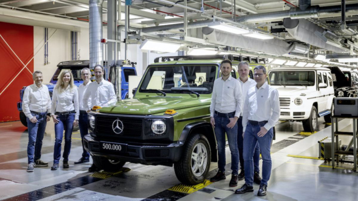 Mercedes G-Klasse: 500.000 stuks en geen enkele rimpel