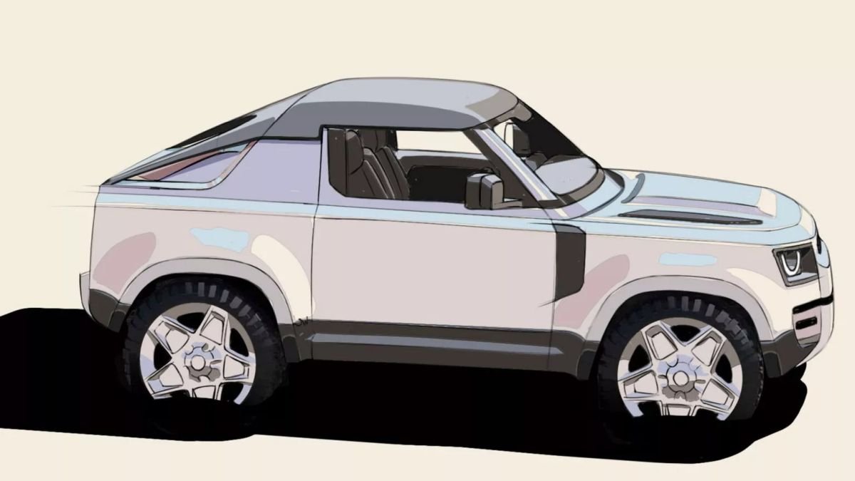 Cool: deze Land Rover Defender Spyder gaat in productie
