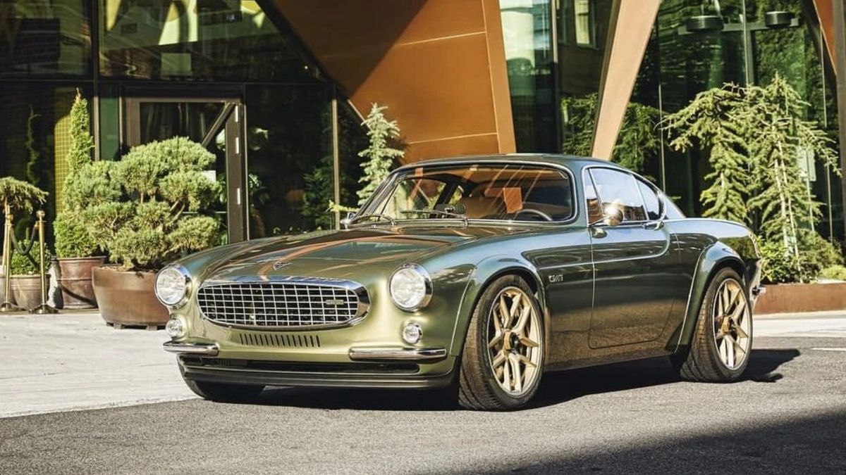 Volvo P1800 Cyan GT : restomod de rêve