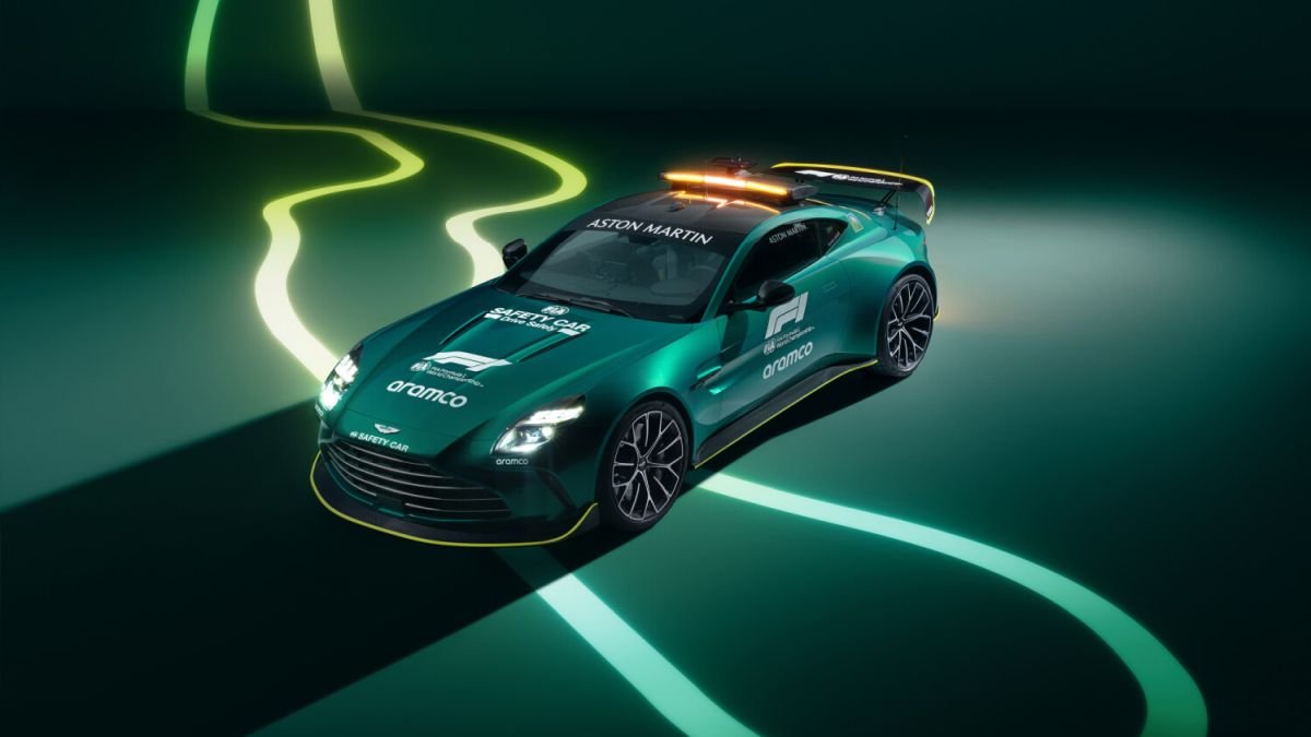 L’Aston Martin Vantage est la nouvelle safety car de la F1