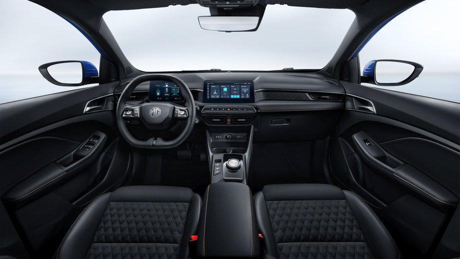 MG3 interieur