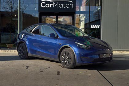 Tesla  Long Range AWD - Trekhaak | Deep Blue Metallic