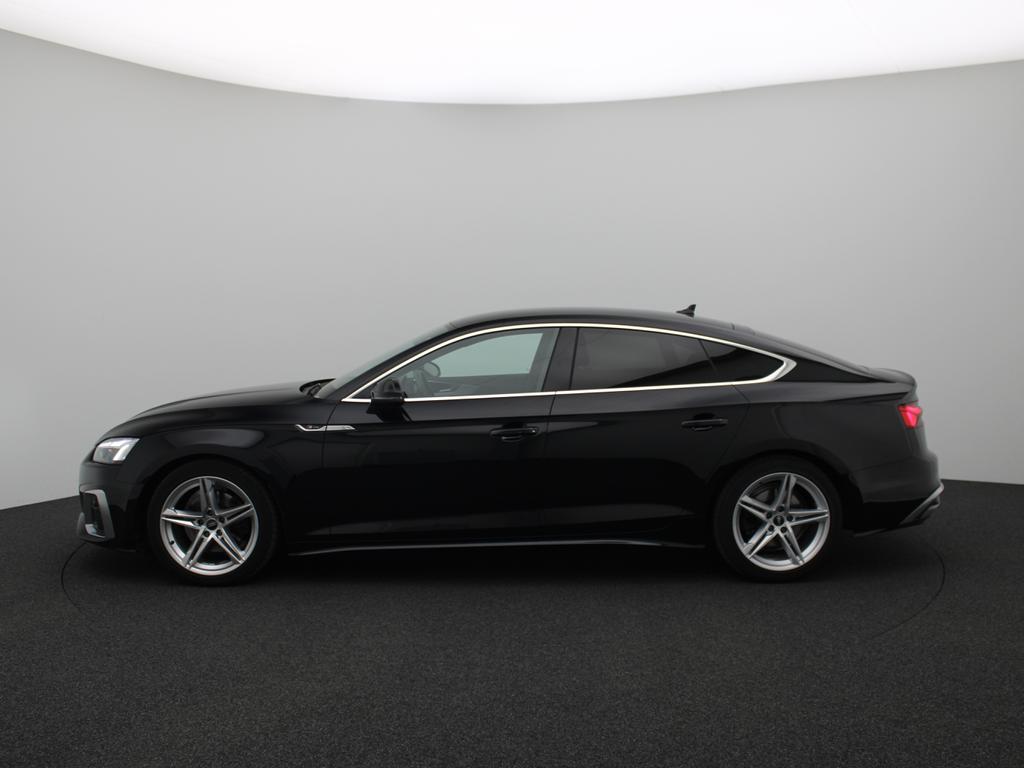 Audi A5 Sportback S-Line 35 TFSI 150pk S-Tronic Automaat / GPS / Car Play / Leder / Camera / Cruise Control / Verwarmbare Voorstoelen