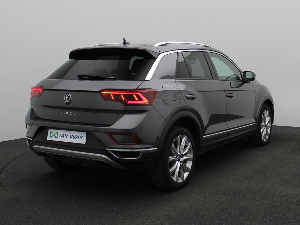 Volkswagen T-Roc Style 1.0 TSI 110pk 6v / Panoramisch Open Dak / LED / GPS / Camera / App Connect / Adaptive Cruise Control