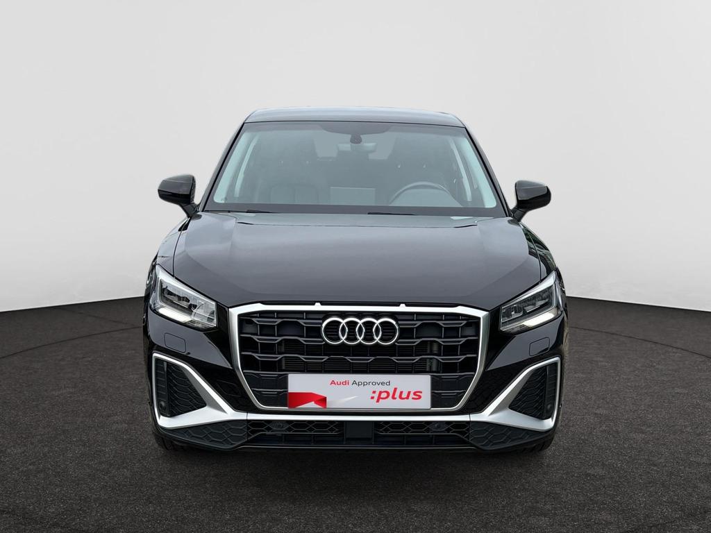 Audi Q2 S-LINE*2J GARANTIE*BENZINE 110pk*CARPLAY*CAMERA*GPS*DAB*EL.KOFFER*LEDER*TOPWAY.BE