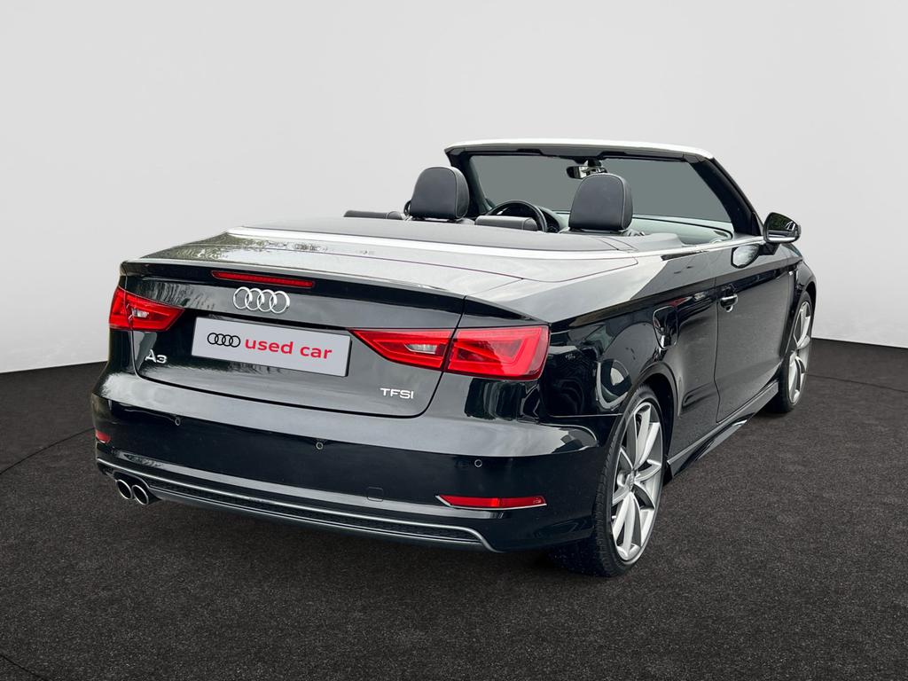 Audi A3 Cabriolet UNIEK*S-LINE*BENZINE 180pk*1EIGENAAR*LEDER*XENON*