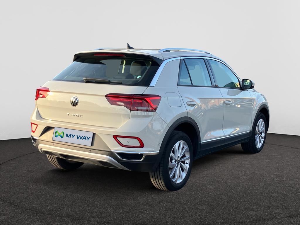 Volkswagen T-Roc 1.5 TSI 150pk DSG Style verw. zetels-stuur / alcantara / el. koffer