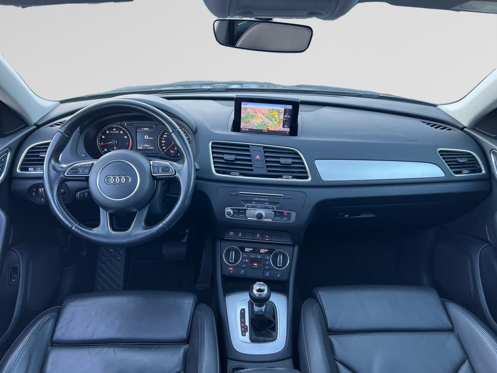 Audi Q3 BENZINE 150pk*AUTOMAAT*TREKHAAK*SCHUIFDAK*CAMERA*LEDER*GPS*TOPWAY.BE