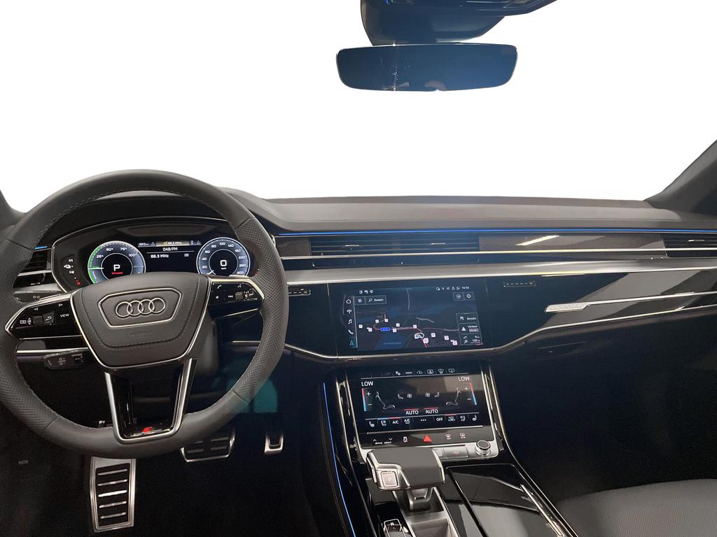 Audi A8 60 TFSIe hybrid, S-Line exterieur+interieur, Rear Seat Entertainment, Glazen schuifdak, alu 20", B&O, inleg carbon, Matrix LED, uitgebreid lederpack , voorzetels met ventilatie+massage, ***te bezichtigen na afspraak***