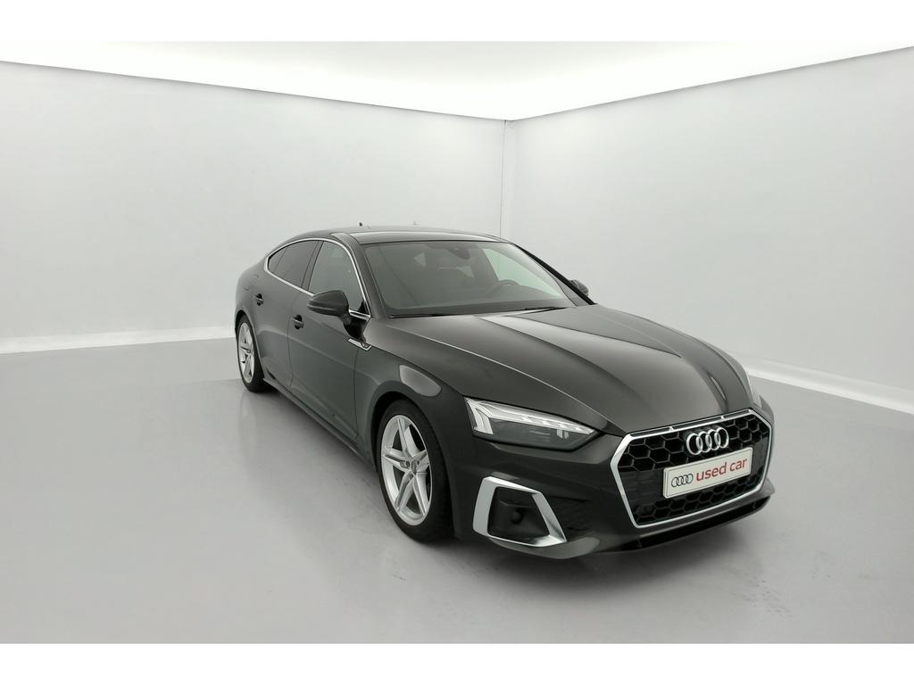 Audi A5 Sportback 2.0 163Ch *GPS *APP CONNECT *S-LINE *BOITE AUTO