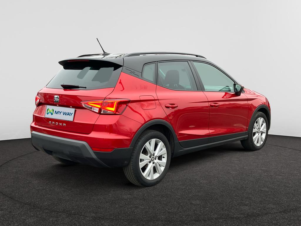 SEAT Arona 1.0 TSI 115pk Style Alcantara / 17" alu / zwart dak / adapt. cc