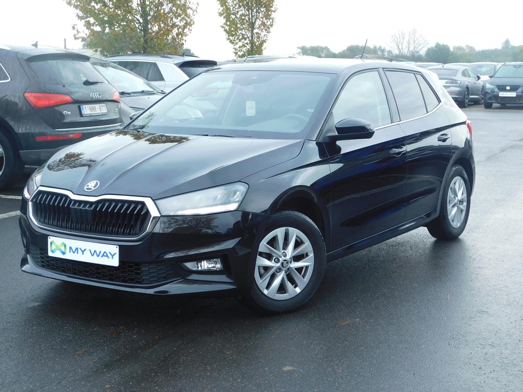 SKODA FABIA 1.0 TSI 95pk Clever GPS / aut. airco / verw. zetels