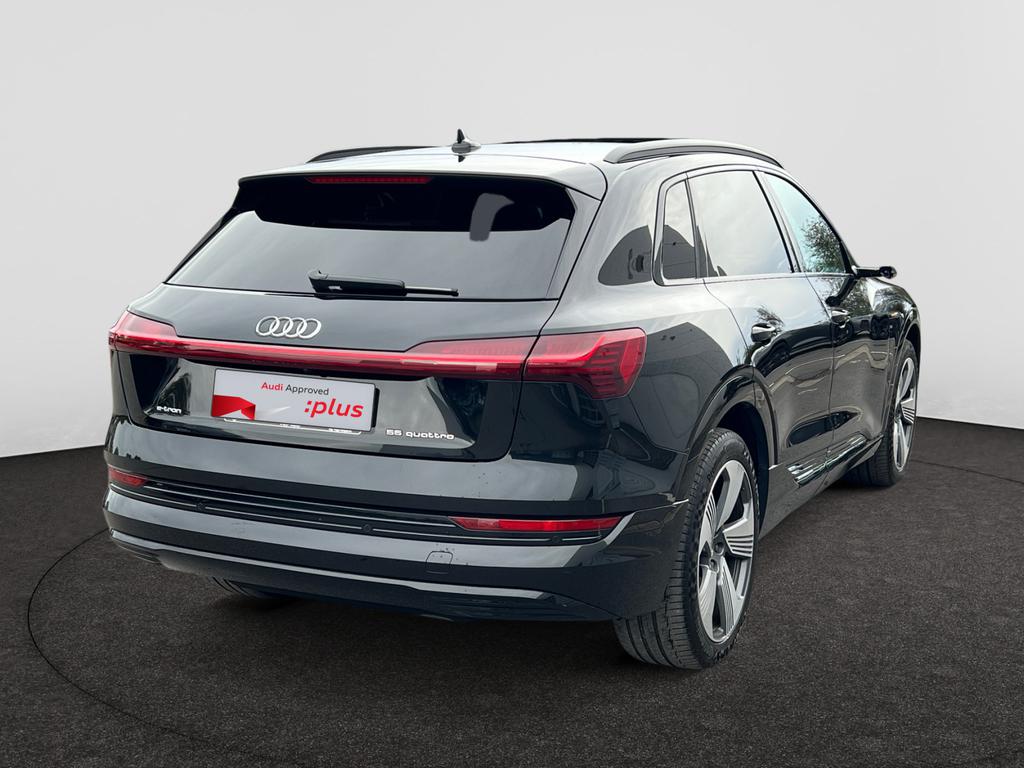 Audi E-Tron GROTE BATTERIJ*408pk*KEYLESS*NAPPA LEDER*SCHUIFDAK*B&O*DAB*GPS*TOPWAY.BE