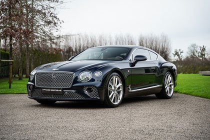 Bentley Continental GT V8 / DARK SAPHIRE / PANO / SEAT VENT / 360°