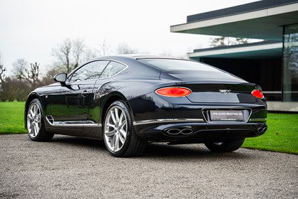 Bentley Continental GT V8 / DARK SAPHIRE / PANO / SEAT VENT / 360°