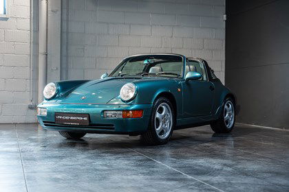 Porsche 964 TARGA/TURQUOISE/MANUAL/LEATHER/ELEC SEATS