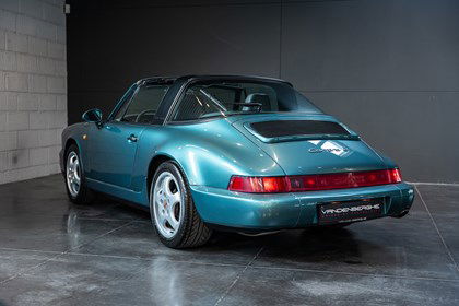 Porsche 964 TARGA/TURQUOISE/MANUAL/LEATHER/ELEC SEATS