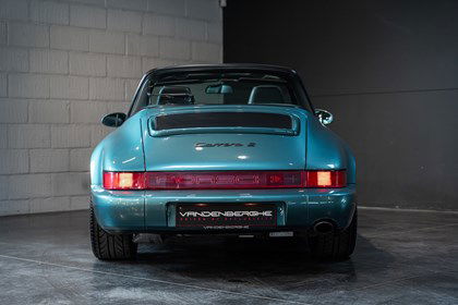 Porsche 964 TARGA/TURQUOISE/MANUAL/LEATHER/ELEC SEATS