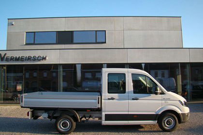 Volkswagen Crafter DUBBEL CABINE - OPEN LAADBAK  7 ZITPLAATSEN