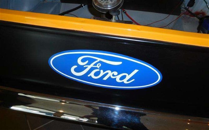 Ford fastback race car 