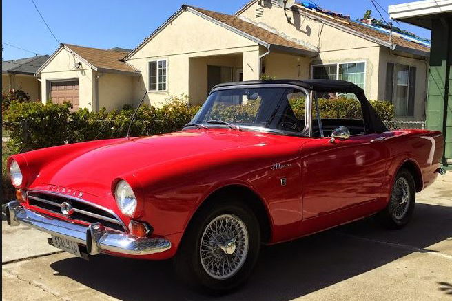 Sunbeam Alpine roadster 65