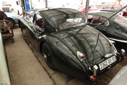 Jaguar XK 120 coupe 