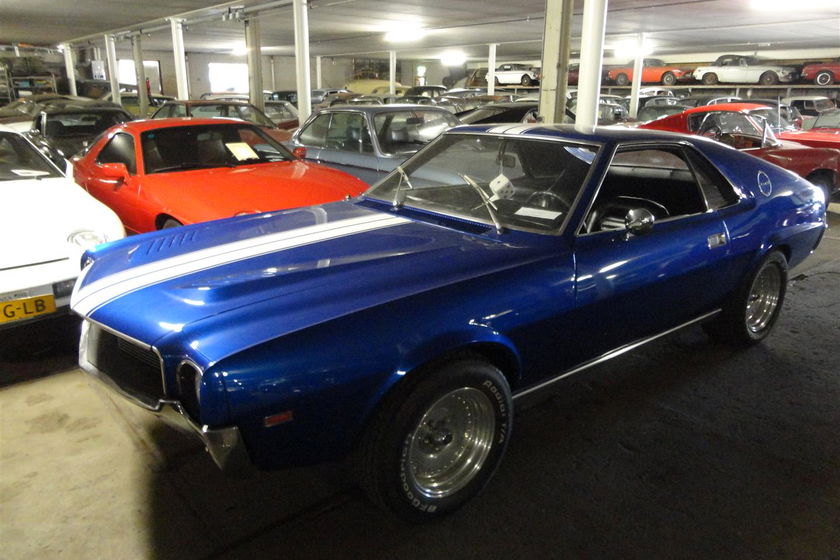 AMC Fastback coupe blue