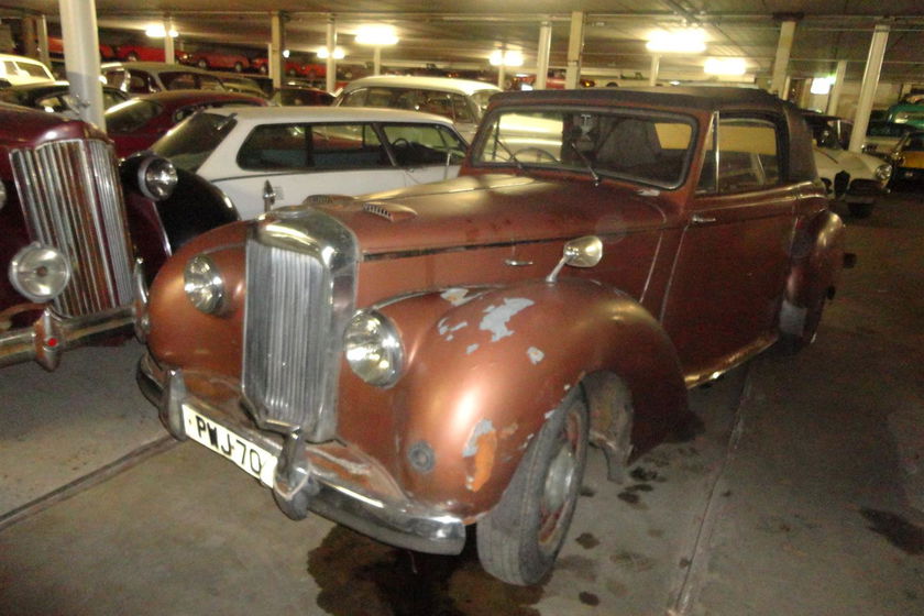 Alvis TA 21 convertible RHD