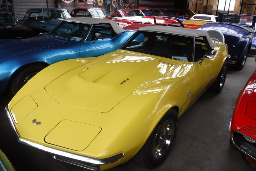 Chevrolet Corvette  69 Cabrio Yellow