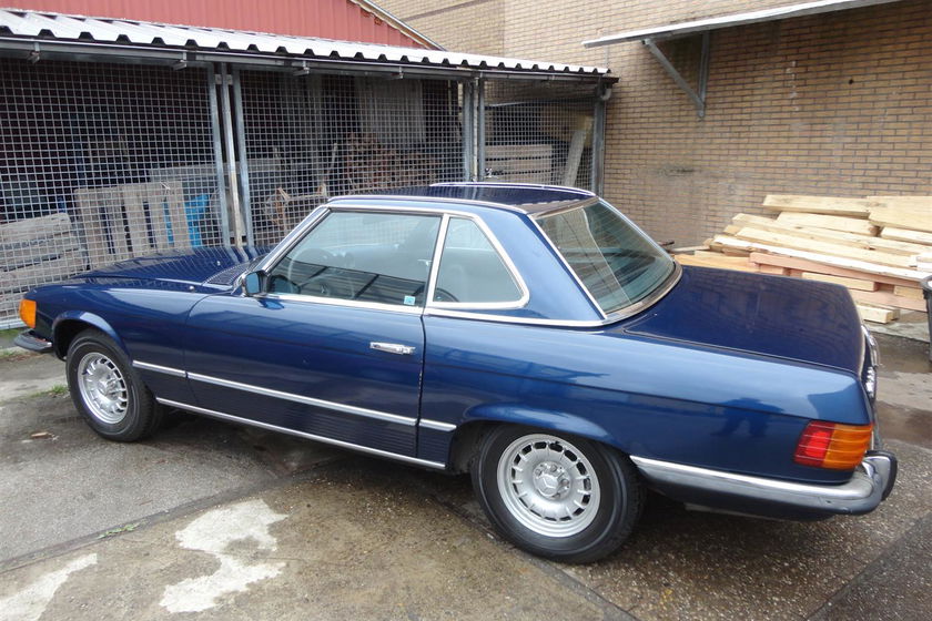 Mercedes 450SL W107 73 blue