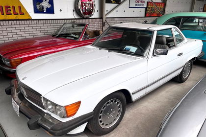 Mercedes 560SL roadster 87 