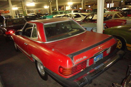 Mercedes 450SL W107 red 0789 