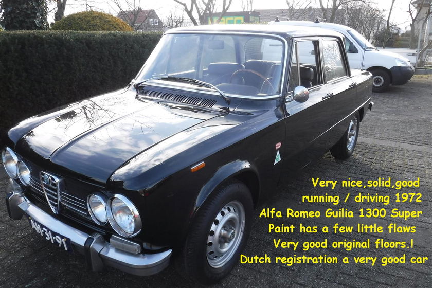 Alfa Romeo Giulia 1300 Super